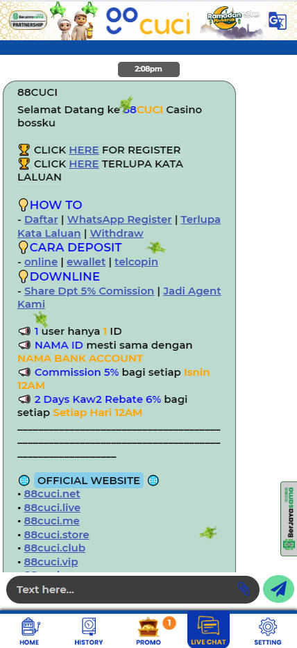 88Cuci - Live Chat - ra88a