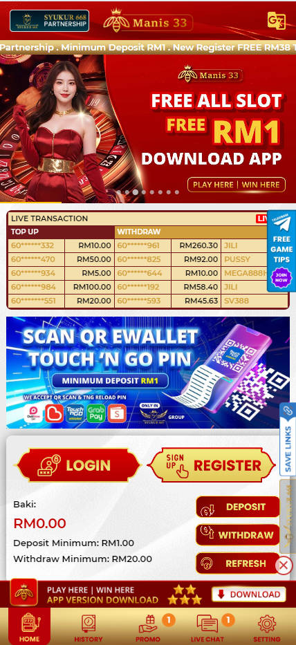 Manis33 - Homepage - ra88a