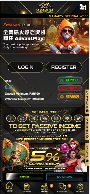 RA88 - Mamak24 Casino Review - Homepage - ra88a