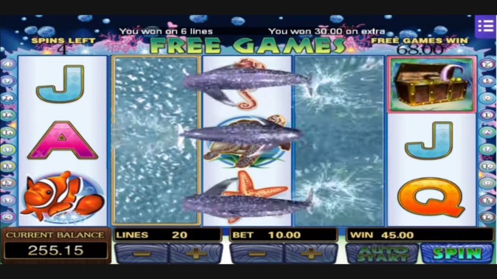 Dolphin Reef Slot - Re-Spin Features - ra88a