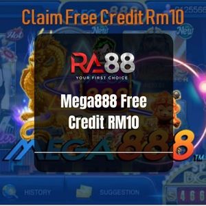 Mega888 Free Credit RM10 - Logo - Ra88a