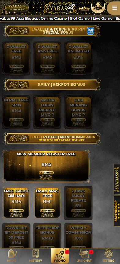 Syabas99 - Promotion - ra88a